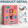 Personalized Hardcover Journal – Back To School Gifts For Kids – Ready To Shine