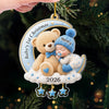 Personalized Acrylic Ornament – Christmas, Baby Shower Gift For New Parents, Baby – Welcome Little One