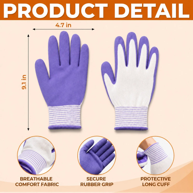 Personalized Coated Grip Gardening Gloves – Gifts For Gardeners – Gardener Of The Year