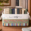 Personalized Storage Basket – Gifts For Book Lovers – Bloom In Your Own Way