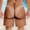 Personalized Funny Men Swim Trunks – Summer  Gift For Men – Beach Bum On Duty