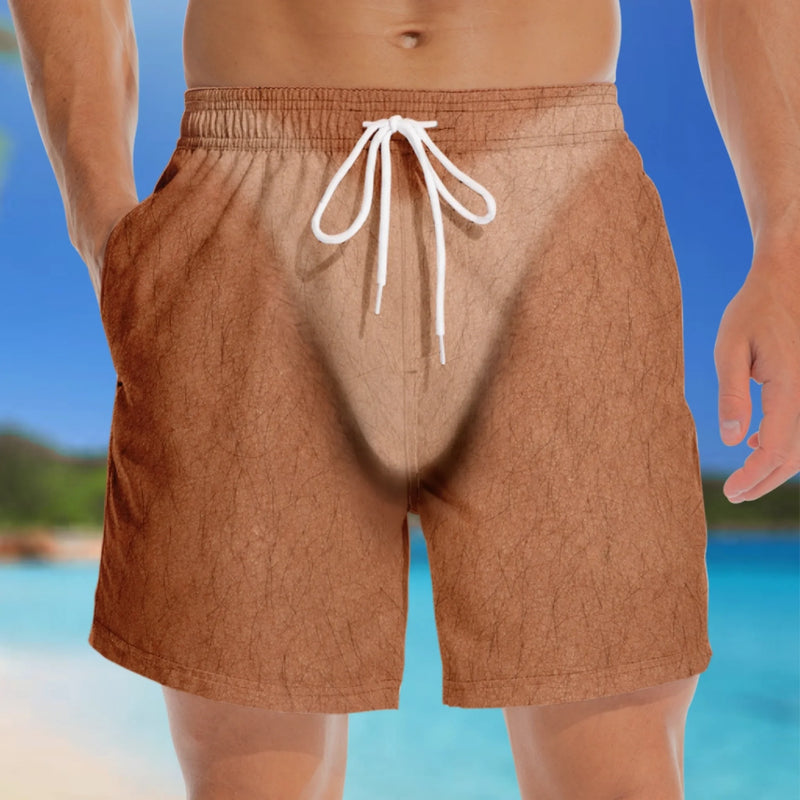Personalized Funny Men Swim Trunks – Summer  Gift For Men – Beach Bum On Duty