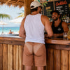 Personalized Funny Men Swim Trunks – Summer  Gift For Men – Beach Bum On Duty