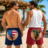 Personalized Funny Men Swim Trunks – Summer  Gift For Men – Booty On Vacation