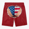 Personalized Funny Men Swim Trunks – Summer  Gift For Men – Booty On Vacation