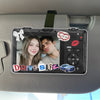 Personalized Photo Acrylic Car Visor Clip – Anniversary Gift For Girlfriend, Wife, Couple – Love Leads The Way