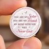 Personalized Pocket Hug - Gift For Besties, Sister, Best Friend - My Safe Place