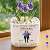 Personalized Glass Everlasting Tulips – Custom Gifts For Bestie, Best Friend - Growing Together Through The Years