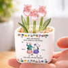 Personalized Glass Everlasting Tulips – Custom Gifts For Bestie, Best Friend - Friendship Never Gets Old