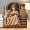 Personalized 2-Layered Wooden Plaque - Gift For Book Lovers - Unlock One More Chapter