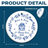 Personalized Ceramic Ornament – Housewarming Christmas Gift For New Homeowners, Couple – Love Calls Home