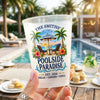 Personalized Party Cups – Poolside, Summer Gift For Family – Beachside Paradise