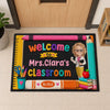 Personalized Home Decor Decorative Mat - Back To School Gift For Teachers - World's Best Teacher