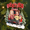 Personalized Acrylic Ornament – Christmas Gift For Sister, Bestie, Best Friend – Together Forever