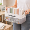 Personalized Storage Basket – Back To School Gift For Teachers – You Make The Future Brighter