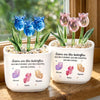 Personalized Glass Everlasting Tulips – Gift For Sister, Bestie, Best Friend - Each One Special, All Deeply Loved