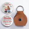 Personalized Pocket Hug - Gift For Besties, Sister, Best Friend - Until You Can Hug Me