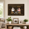 Personalized Home Decor Metal Sign - Gifts For Daughter, Son, Family - Family Strong