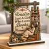 Personalized 2-Layered Wooden Plaque - Gift For Book Lovers - Books Bring Joy