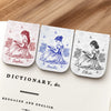 Personalized Leather Magnetic Bookmark - Gift For Book Lovers - Dream In Pages