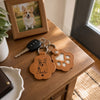 Personalized Photo Leather Pet Hair Keychain - Sympathy Gift For Pet Lovers - Always In My Heart