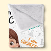 Personalized Blanket - Back To School Gift For Kid - I am Powerful