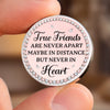 Personalized Pocket Hug - Gift For Besties, Sister, Best Friend - Besties By Choice