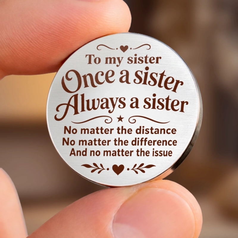 Personalized Pocket Hug - Gift For Besties, Sister, Best Friend - Too Close To Be Just Friends