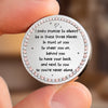 Personalized Pocket Hug - Gift For Besties, Sister, Best Friend - Sisters By Heart Forever