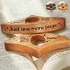 Personalized Book Page Holder - Gift For Book Lovers - Dreams Begin Between The Pages