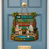 Personalized Wood Sign - Poolside, Summer Gift for Couple - Backyard Happy Hour