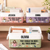 Personalized Storage Basket – Gift For Book Lovers – Always In Text