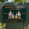 Personalized Home Decor Metal Sign – Anniversary Gift For Couple – No One Else Compares