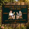 Personalized Home Decor Metal Sign – Anniversary Gift For Couple – No One Else Compares
