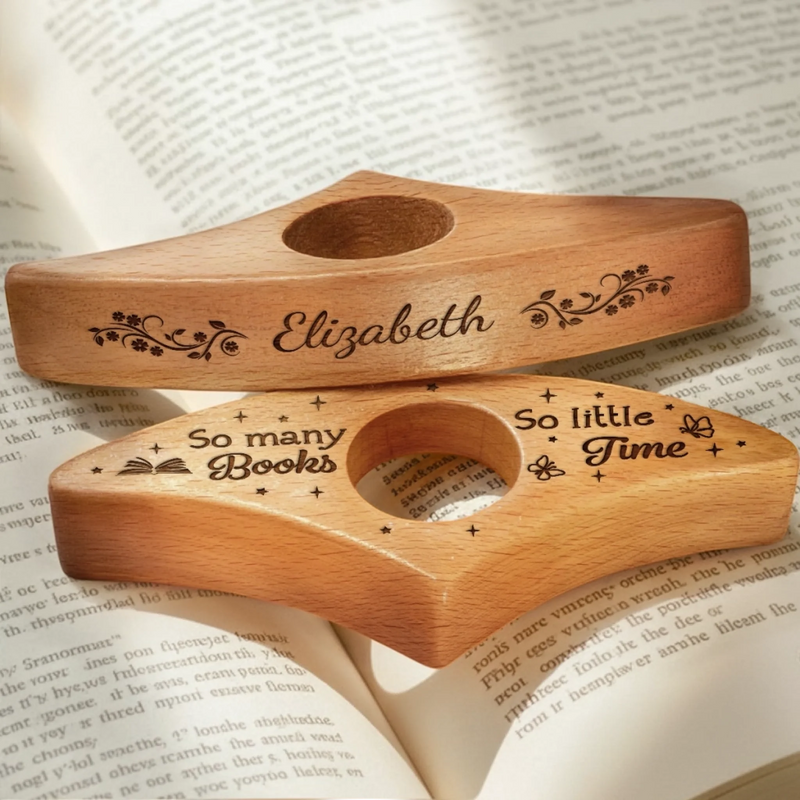 Personalized Book Page Holder - Gift For Book Lovers - Book Nerd, Chapter Queen