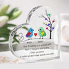 Personalized Acrylic Plaque - Birthday Gift For Sister, Bestie, Best Friend - Gracefully Becoming Sisters