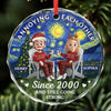Personalized Glass Ornament – Christmas, Anniversary Gift For Couple – Annoying You Forever