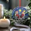 Personalized Glass Ornament – Christmas, Anniversary Gift For Couple – Annoying You Forever