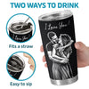 Personalized Photo Tumbler – Anniversary Gift For Couple – Better Together