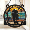 Personalized Window Hanging Suncatcher – Anniversary Gift For Couple – You Are My Greatest Gift