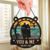 Personalized Window Hanging Suncatcher – Anniversary Gift For Couple – You Are My Greatest Gift