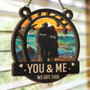 Personalized Window Hanging Suncatcher – Anniversary Gift For Couple – You Are My Greatest Gift