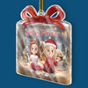 Personalized Acrylic Ornament – Christmas Gift For Sister, Bestie, Best Friend – Besties Forever Holiday Cheer