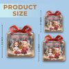 Personalized Acrylic Ornament – Christmas Gift For Sister, Bestie, Best Friend – Besties Forever Holiday Cheer