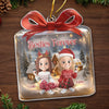Personalized Acrylic Ornament – Christmas Gift For Sister, Bestie, Best Friend – Besties Forever Holiday Cheer