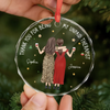 Personalized Glass Ornament - Christmas Gift For Sister, Bestie, Best Friend - We’re The Perfect Mess