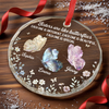 Personalized Glass Ornament - Christmas Gift For Sister, Bestie, Best Friend - You Make Life Softer