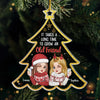 Personalized Acrylic Ornament – Christmas Gift For Sister, Bestie, Best Friend – Growing Old Friends Together