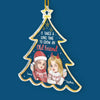 Personalized Acrylic Ornament – Christmas Gift For Sister, Bestie, Best Friend – Growing Old Friends Together