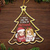 Personalized Acrylic Ornament – Christmas Gift For Sister, Bestie, Best Friend – Growing Old Friends Together